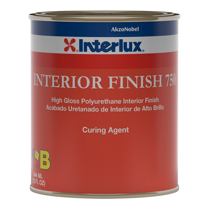 International Paint YIC751/22FLOZ Interior Finish 750 Topside Paint, Curing Agent, 22 oz.