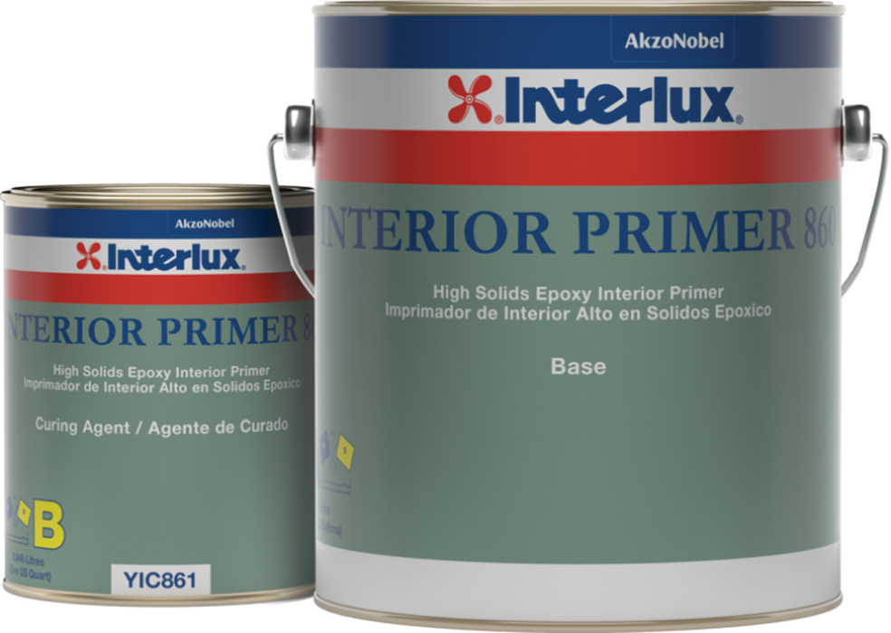 International Paint YIC862/1 Interior Primer 860, White Base, Gal