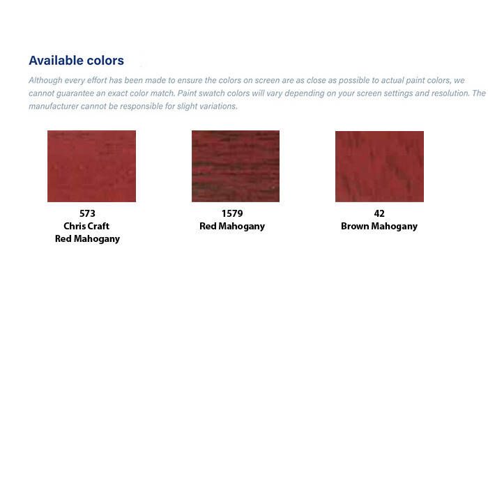 International Paint Y573/PT Interstain Wood Filler, Cc Dark Red Mahogany, Pt., 12/case