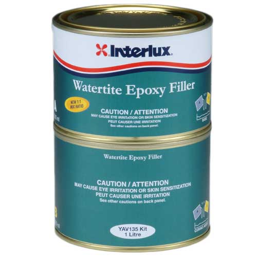 Interlux Watertite Epoxy Filler Litre Bleu Clair