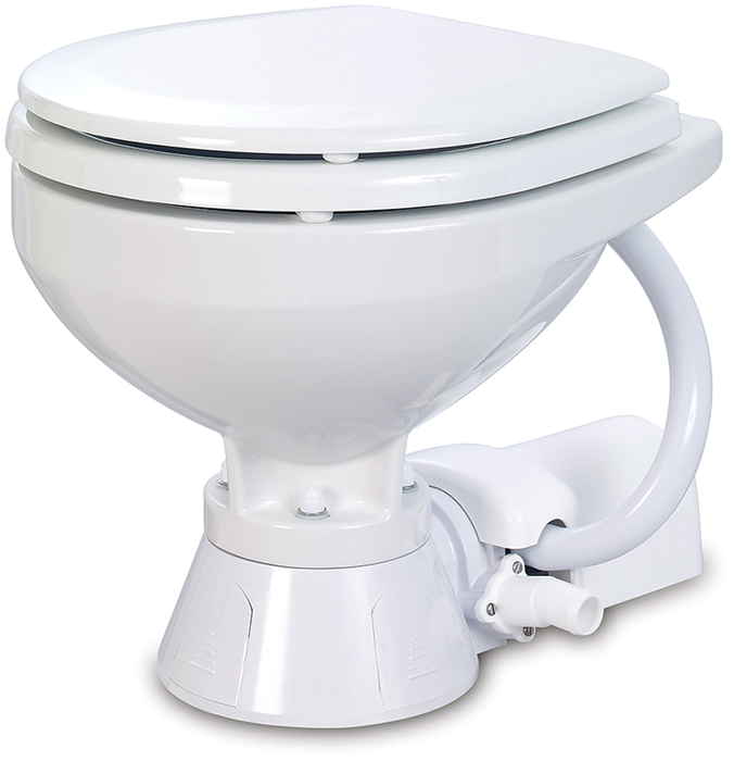 Jabsco 37010-4094 Standard Electric Marine Toilet, 24V