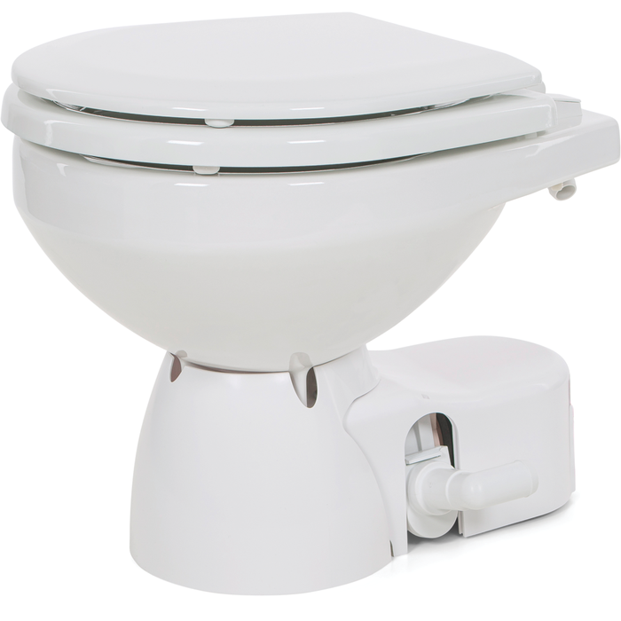 Jabsco 38245-3092 Quiet Flush E2 Marine Toilet, Compact Unit for Salt Water