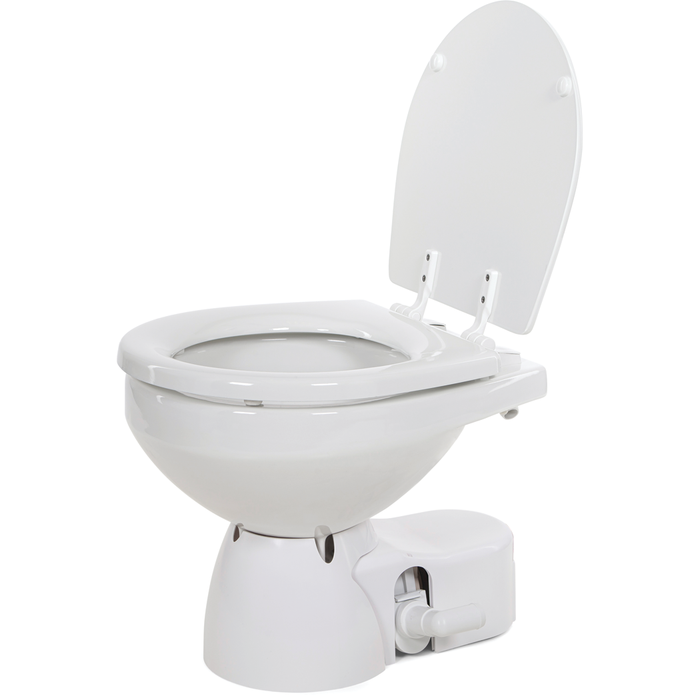 Jabsco 38245-3092 Quiet Flush E2 Marine Toilet, Compact Unit for Salt Water