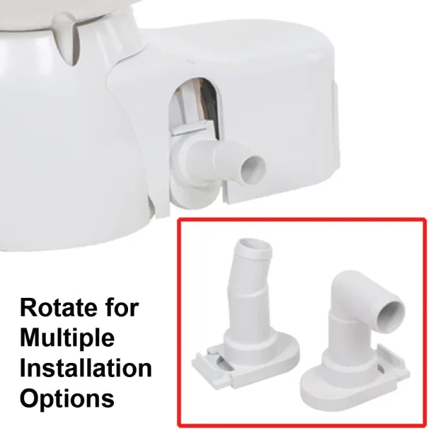 Jabsco Quiet Flush E2 Inodoro Hogar 12V Agua Dulce