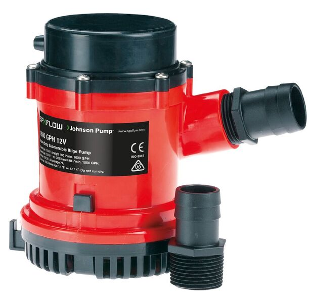 Johnson Pump 16084-00 Model 1600 Heavy Duty Bilge Pump