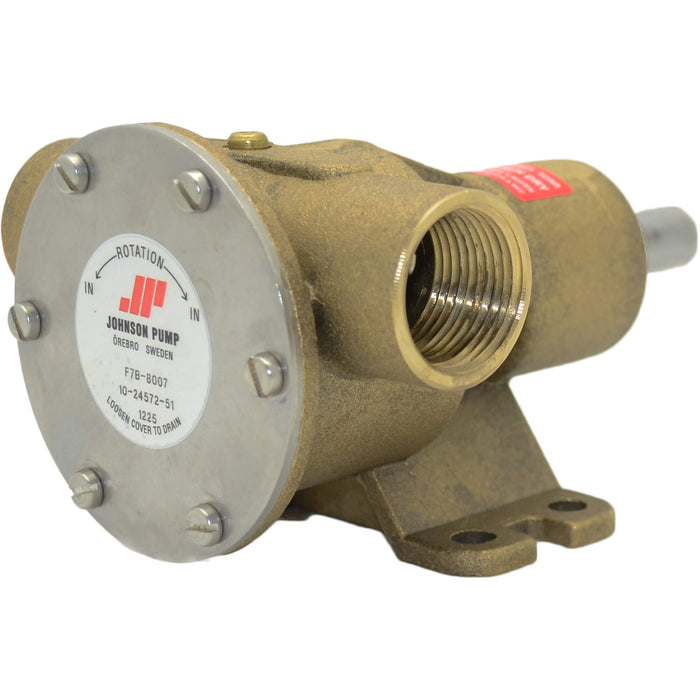 Johnson Pump 10-24572-51 F7B-8 Heavy Duty Impeller Pump 1" NPT