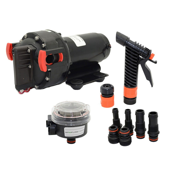 Johnson Pump 10-24728-03 Aqua Jet Wash Down Pump, 2.9GPM, 12V