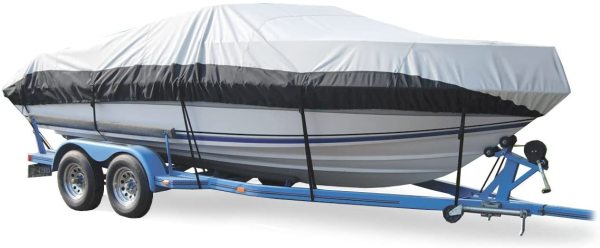 Taylor Made 70910 BoatGuard Eclipse Trailerable Boat Cover for V-Hull Runabout Bow Rider (21'-23' CL x 102" B)