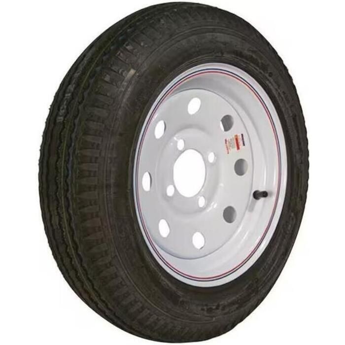 Loadstar Tires 30545 Bias Tire and Wheel (Rim) Assembly 480-12 4 Hole 4 Ply