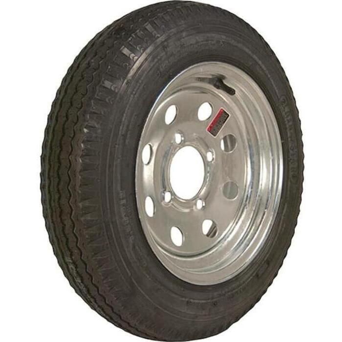 Loadstar Tires 30552 Bias Tire and Wheel (Rim) Assembly 480-12 4 Hole 4 Ply