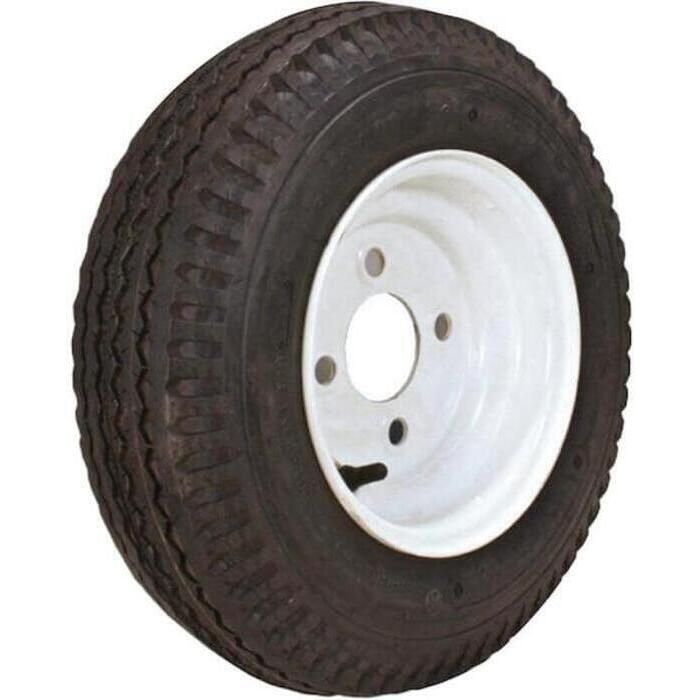 Loadstar Tires 30080 Bias Tire and Wheel (Rim) Assembly 570-8 4 Hole 4 Ply