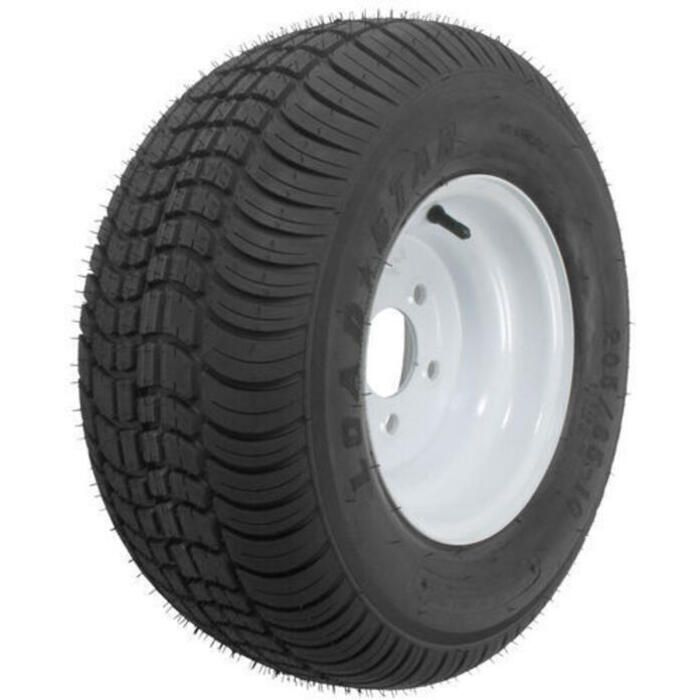 Loadstar Tires 3H480 Bias Wide Profile Tire & Wheel (Rim) Asm 205/65-10 5 Hole