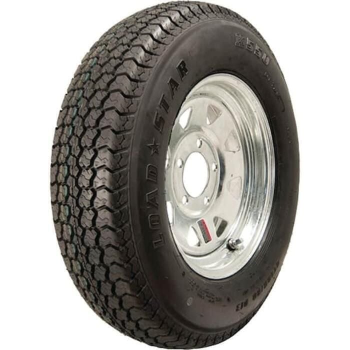 Loadstar Tires 3S160 Bias Tire & Wheel (Rim) Asm ST175/80D-13 5 Hole C Ply
