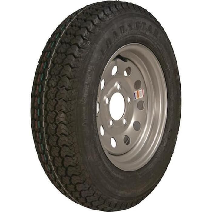 Loadstar Tires 3S145 Bias Tire & Wheel (Rim) Asm ST175/80D-13 5 Hole C Ply