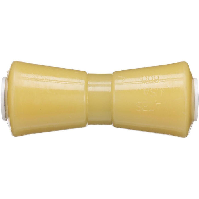 Seachoice 56420 Non-Marking TP Yellow Rubber Keel Roller With 5/8" ID Hole