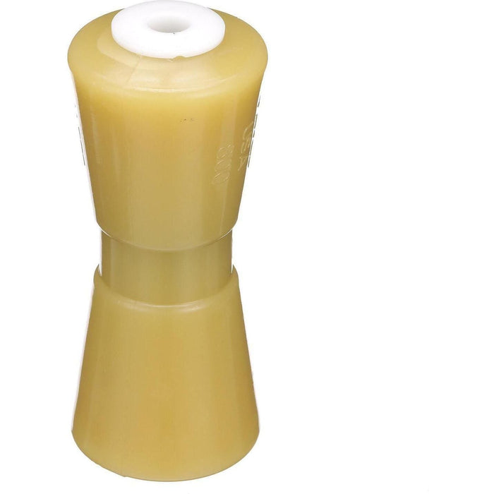 Seachoice 56460 Non-Marking TP Yellow Rubber Keel Roller With 5/8" ID Hole