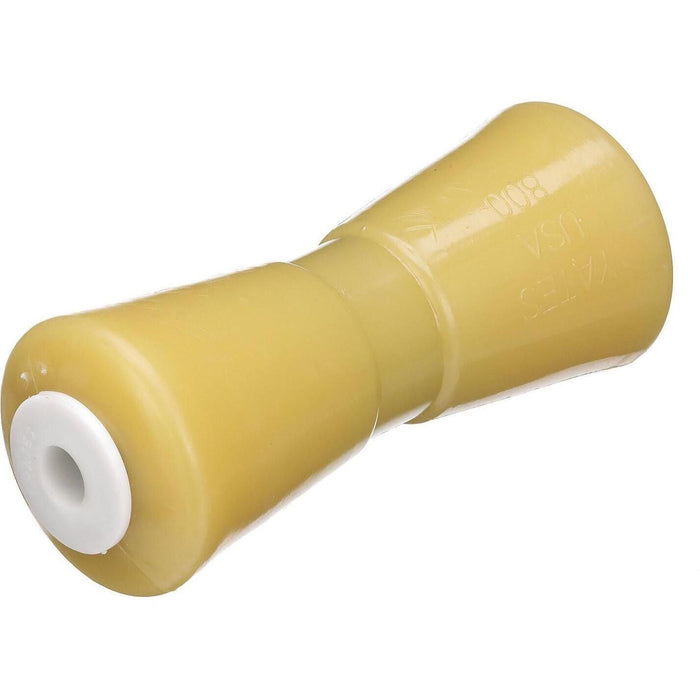 Seachoice 56440 Non-Marking TP Yellow Rubber Keel Roller With 5/8" ID Hole
