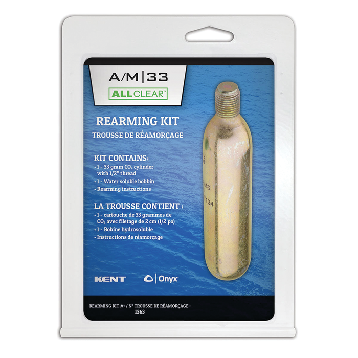 Kent 136300-701-999-19 Onyx Rearming Kit f/33 Gram A/M All Clear Vests