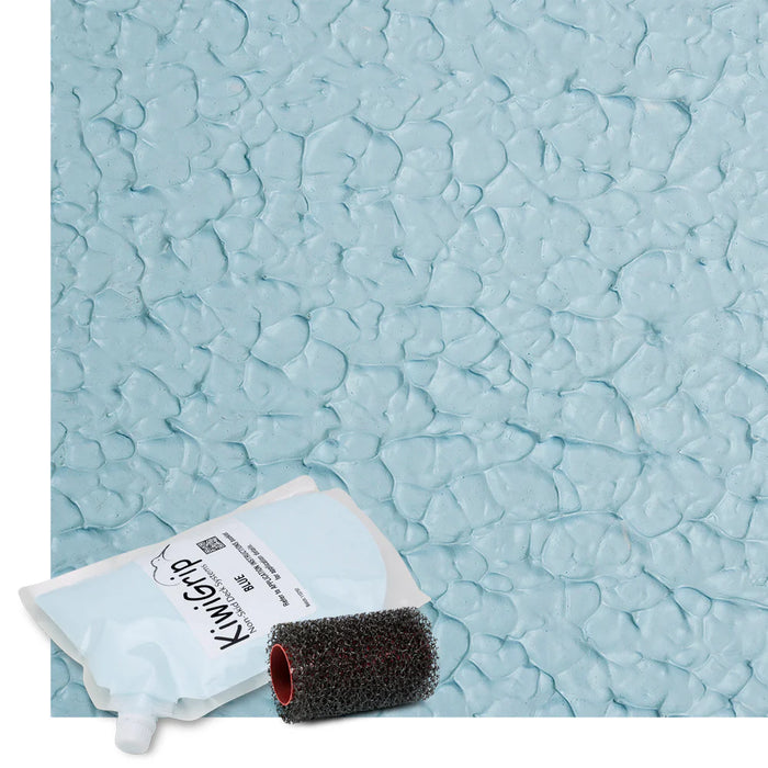 KiwiGrip Non-Skid Deck Coating with Roller, Durable, Non-Toxic, High-Traction Finish