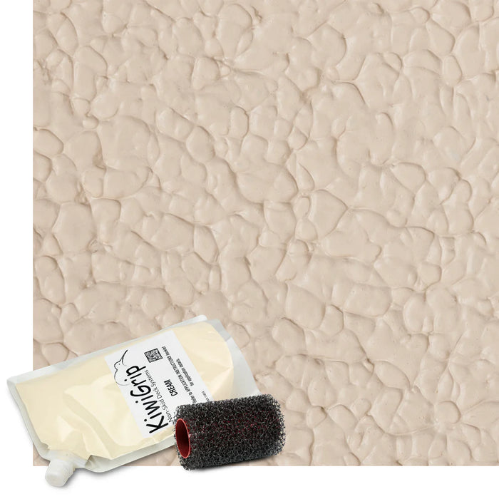 KiwiGrip Non-Skid Deck Coating with Roller, Durable, Non-Toxic, High-Traction Finish