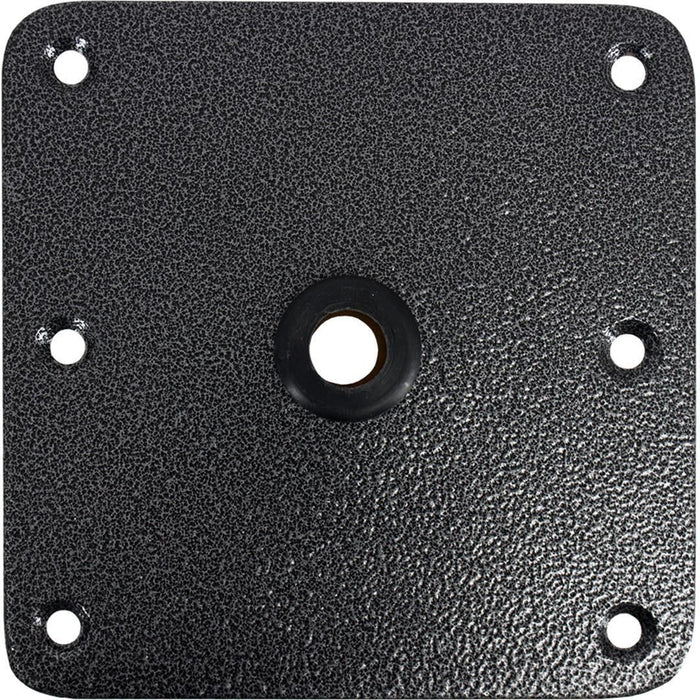 Springfield 1620018 KingPin 7" x 7" Standard Square Base, Mild Steel w/ Kennedy Finish