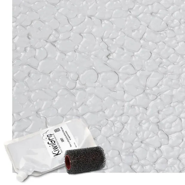 KiwiGrip Non-Skid Deck Coating with Roller, Durable, Non-Toxic, High-Traction Finish