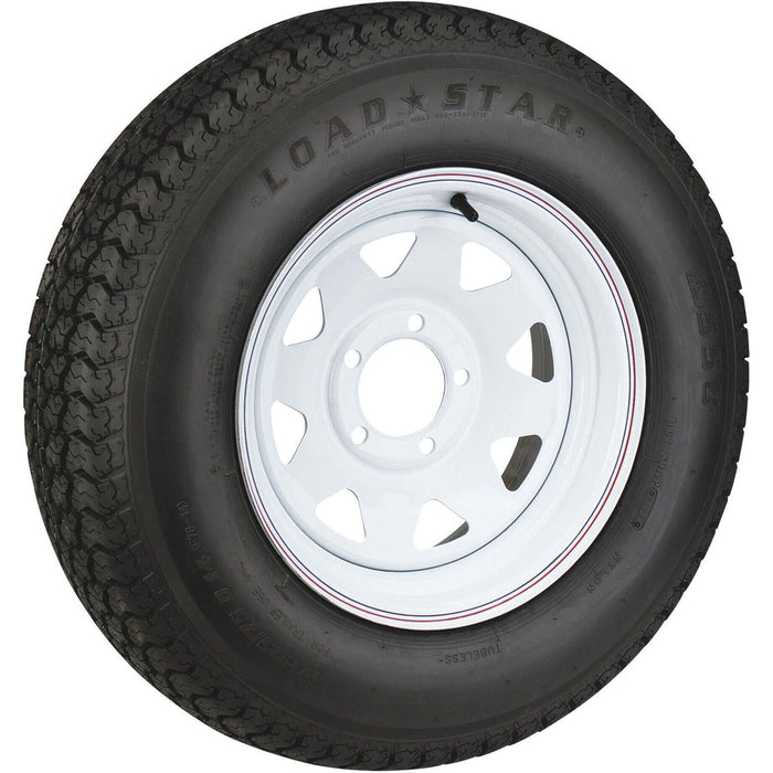 Loadstar Tires 32202 Radial Tire & Wheel (Rim) Asm ST215/75R-14 5 Hole C Ply