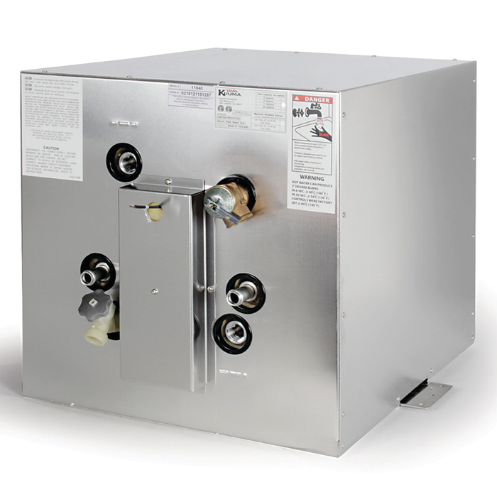 Kuuma 11840 11 Gallon, 120V Electric Water Heater Side Mt w/Front Exchanger