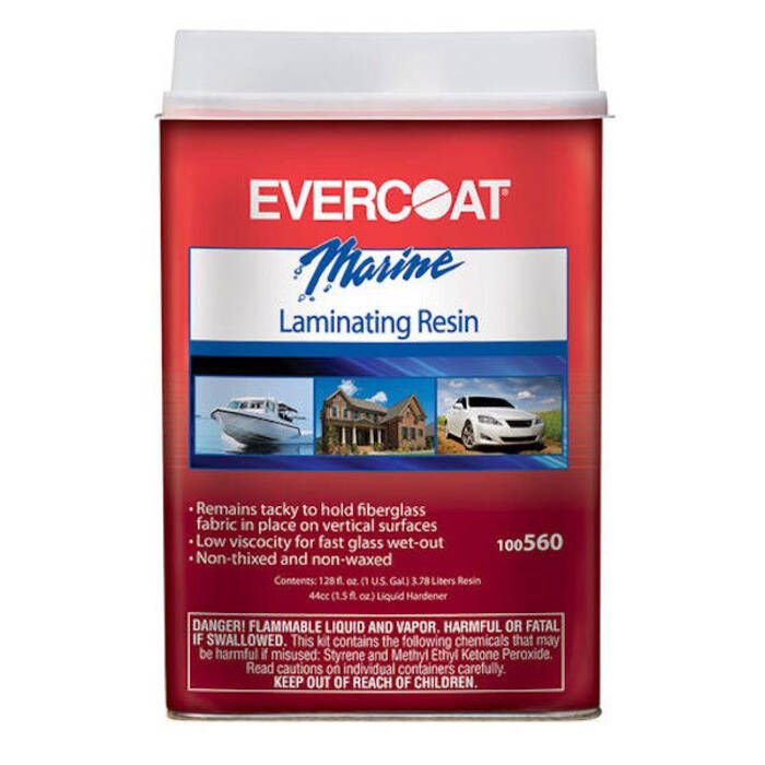 Fibre Glass-Evercoat 100560 Laminating Resin Gallon No Wax