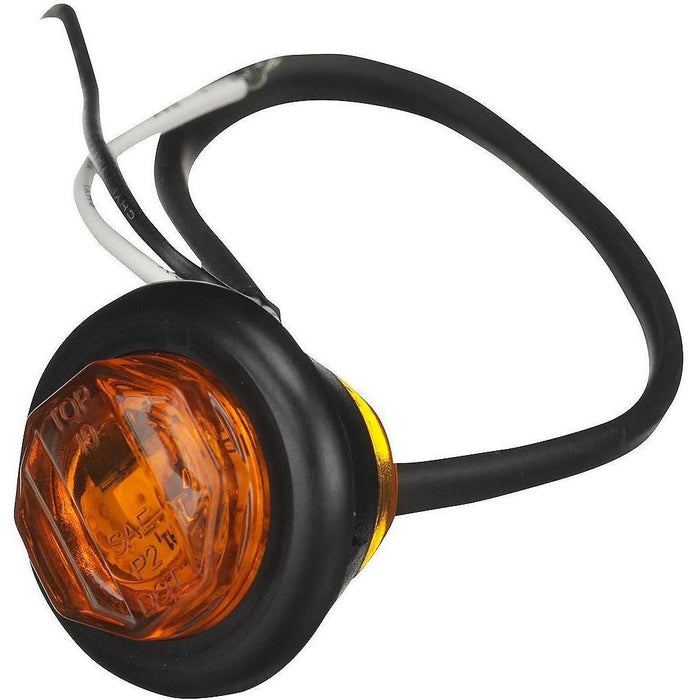 Seachoice MCL12AKSCH 52671 LED 3/4" Mini Sealed Marker/Clearance Kit Amber