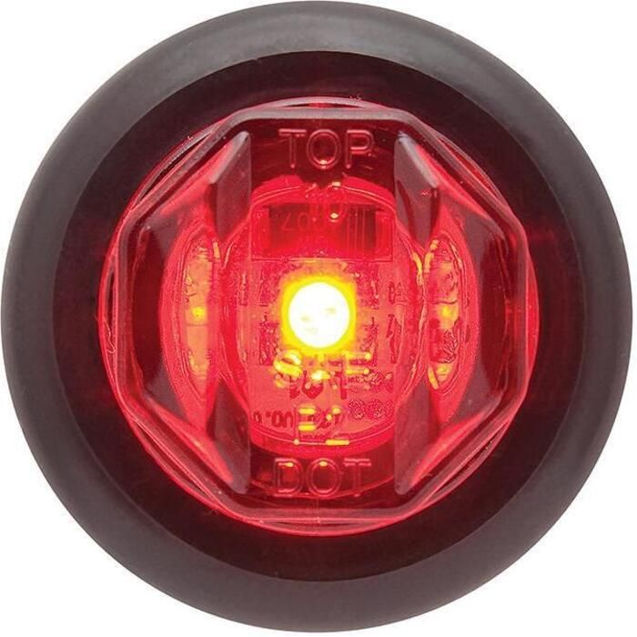 Seachoice MCL12RKSCH 52681 LED 3/4" Mini Sealed Marker/Clearance Kit Red