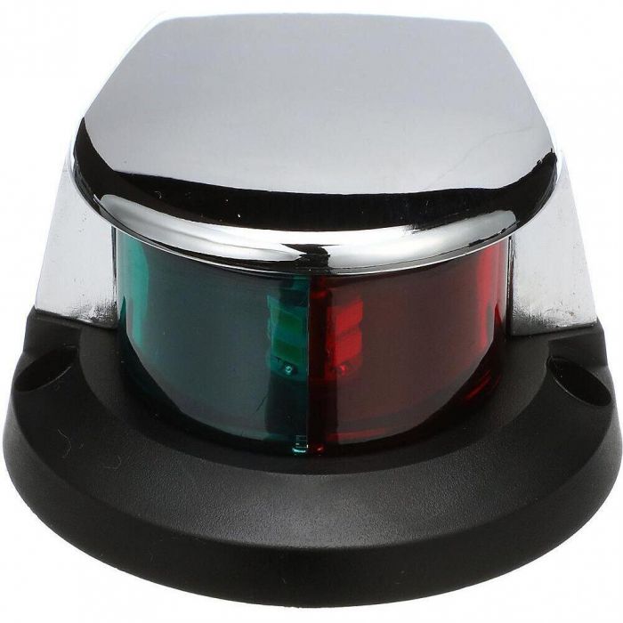 Seachoice 2021 LED Bow Light, Marine Navigation, Chrome Bi-Color, 4 In.