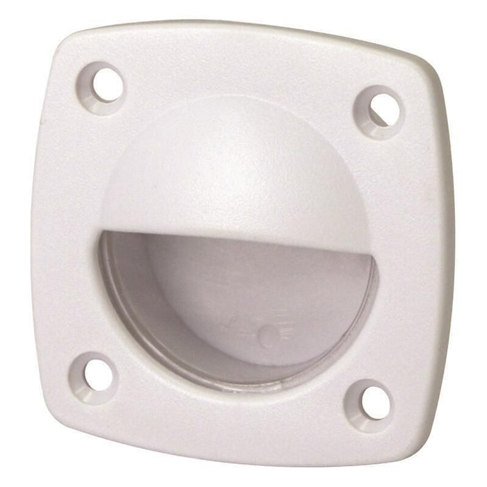 TH Marine LED-51876-DP LED Courtesy Light, White Bezel, Exposed Fasteners, White LEDs, Companion Way Light