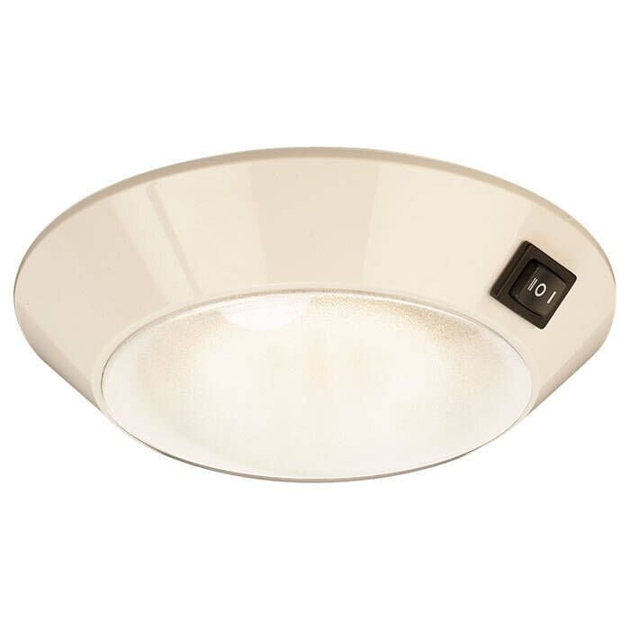 Sea Dog 401727-1 SeaDog Plastic LED 12V Dome Light w/ On / Off Switch, #8 Fastener