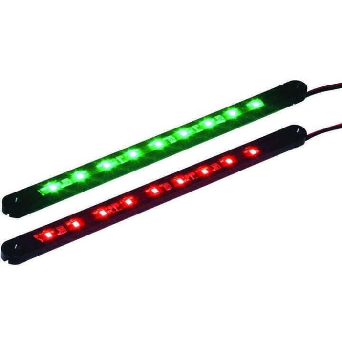 TH Marine LED-52000-DP LED Flex Strip Bow Light Set, Red & Green