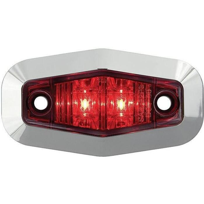 Seachoice MCL13RTRSSC LED Mini Sealed Clearance/Marker Light