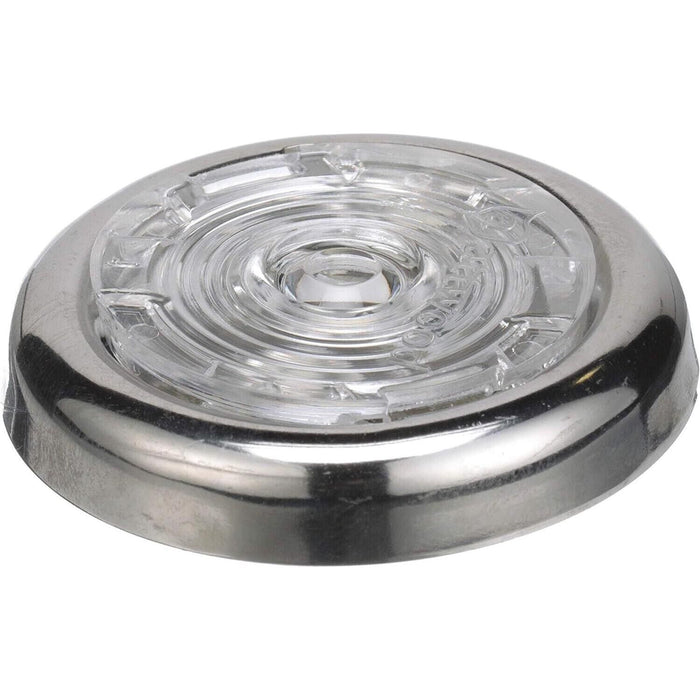 Attwood 6342SS7 1-1/2" White Interior/Exterior Light w/SS Bezel
