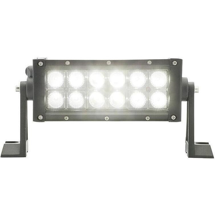 Seachoice UCL23CBSCH 51701 LED Spot/Flood Light Bar, Black Housing, 12 LEDs, 7.25", 12/24V