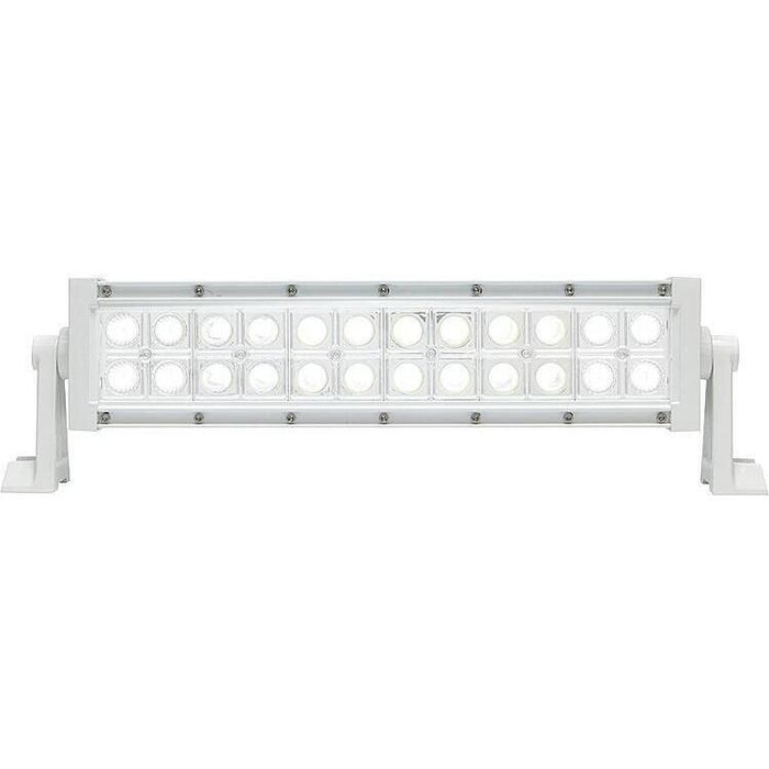 Seachoice UCL21CWSCH 51683 LED Spot/Flood Light Bar, White Housing 24 LEDs, 13.6", 12/24V