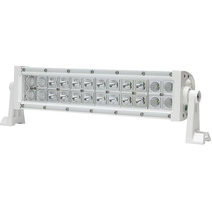 Seachoice UCL21CWSCH 51683 LED Spot/Flood Light Bar, White Housing 24 LEDs, 13.6", 12/24V