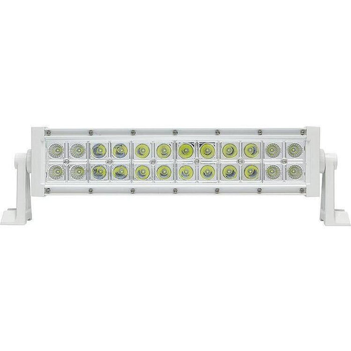 Seachoice UCL21CWSCH 51683 LED Spot/Flood Light Bar, White Housing 24 LEDs, 13.6", 12/24V