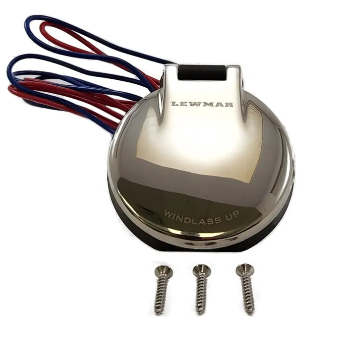 Lewmar 68000889 | Deck Foot Switch Windlass Up Stainless Steel