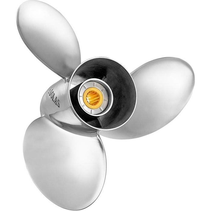 Solas Propeller 4571-150-21 Solas Lexor SS 3-Blade Propeller for Suzuki