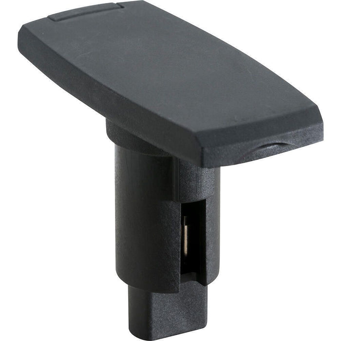Attwood 910V3PB-7 LightArmor™ Plug-In Base Rectangle Series, 3-Pin, Black