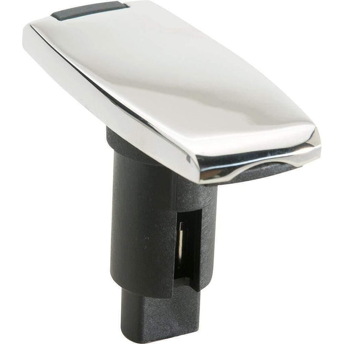 Attwood 910V3SS-7 LightArmor™ Plug-In Base Rectangle Series, 3-Pin, 316 S.S.
