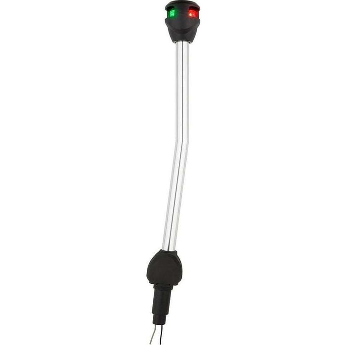 Attwood NV6LC1-10A7 LightArmor Bi-Color LED Navigation Pole Light, 10" Angled
