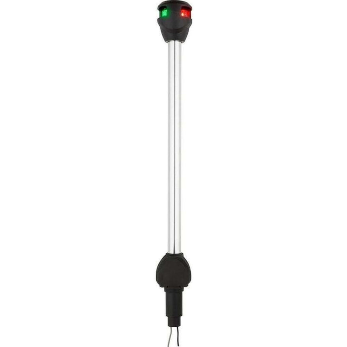 Attwood NV6LC1-14-7 LightArmor Bi-Color LED Navigation Pole Light, 14" Straight