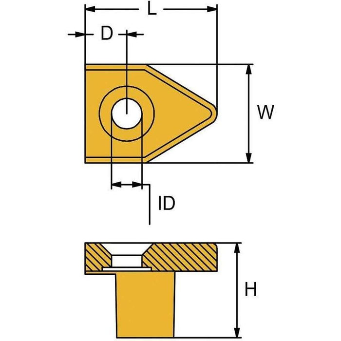 Martyr CMLCBZ Line Cutter Zinc Anode, Model B