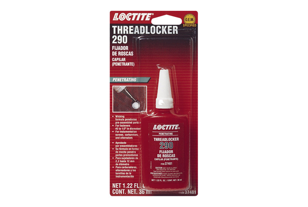 Loctite Threadlocker 290 Green Penetrating 36 ml