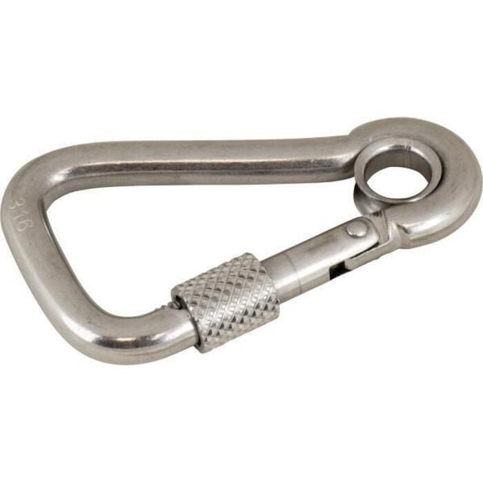 Sea Dog 150128 SeaDog Locking Asymmetrical Snap & Eye Insert, 316 SS, 4-3/4"